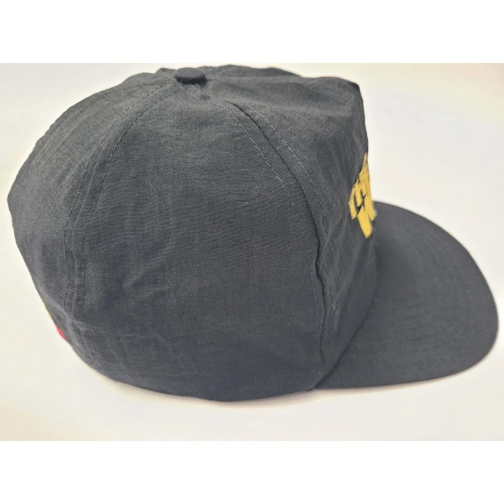 Vintage Winston Cigarettes The Wrap Only Has It Nylon Snapback Hat Cap Men Black